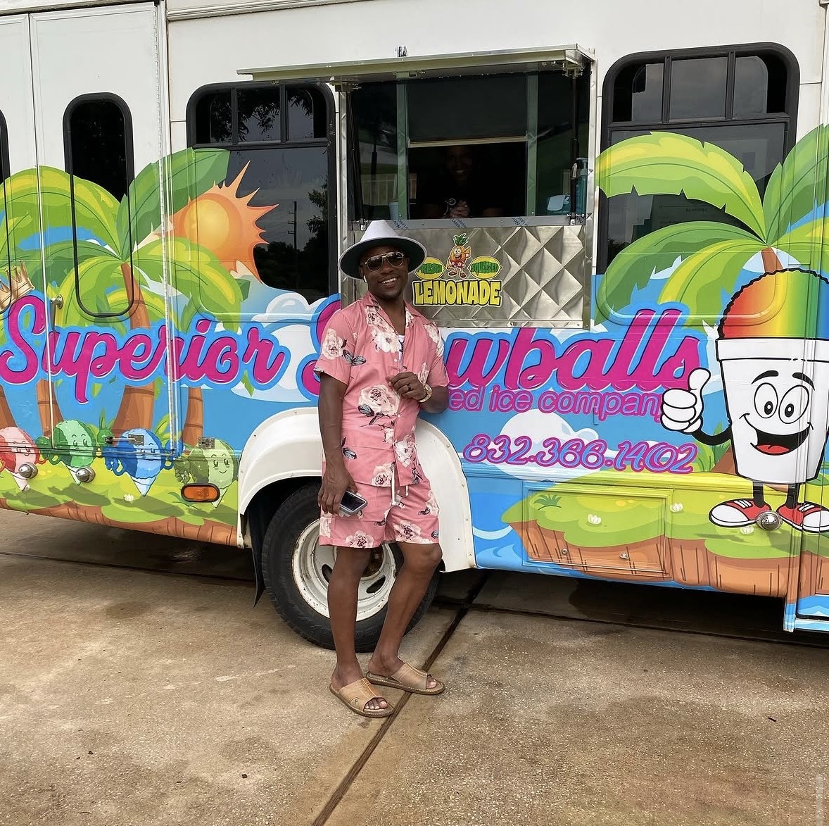 Superior Snowballs shaved ice event